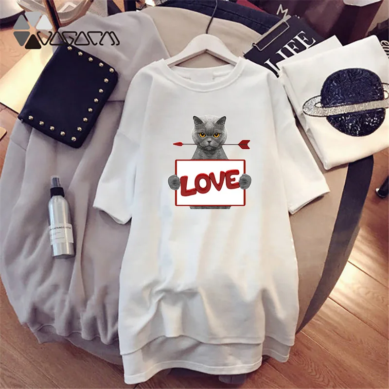 

Kawaii Sexy Night Dress for Women Tshirt Plus Size Short Sleeve Casual Summer Sleepwear O-Neck Pyjama Femme Fashion Black White