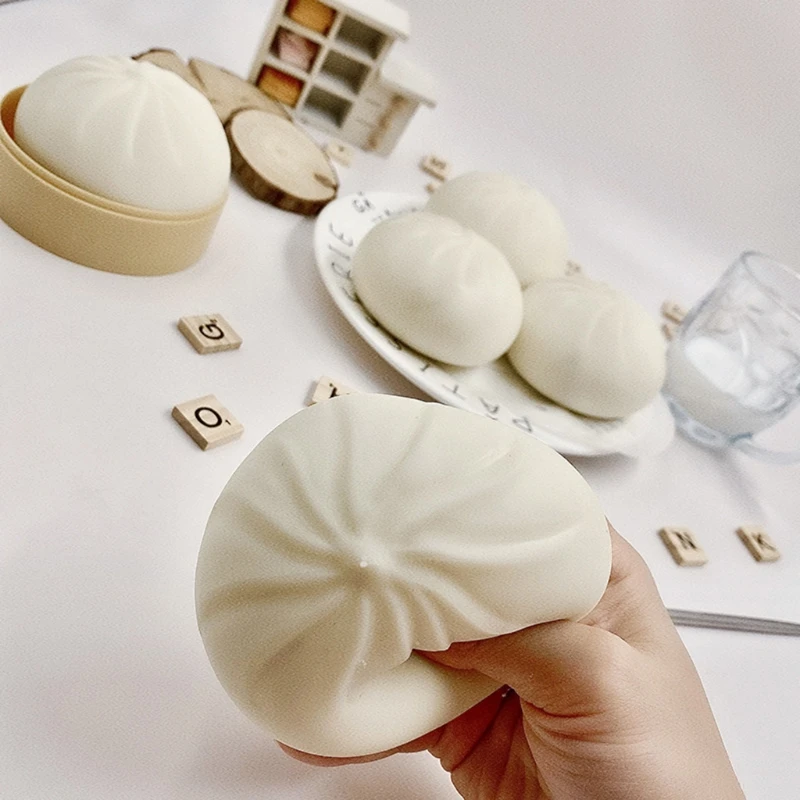 

Simulation Steamer Of Steamed Stuffed Bun Decompression Toys Relieve Stress Toy 97BC