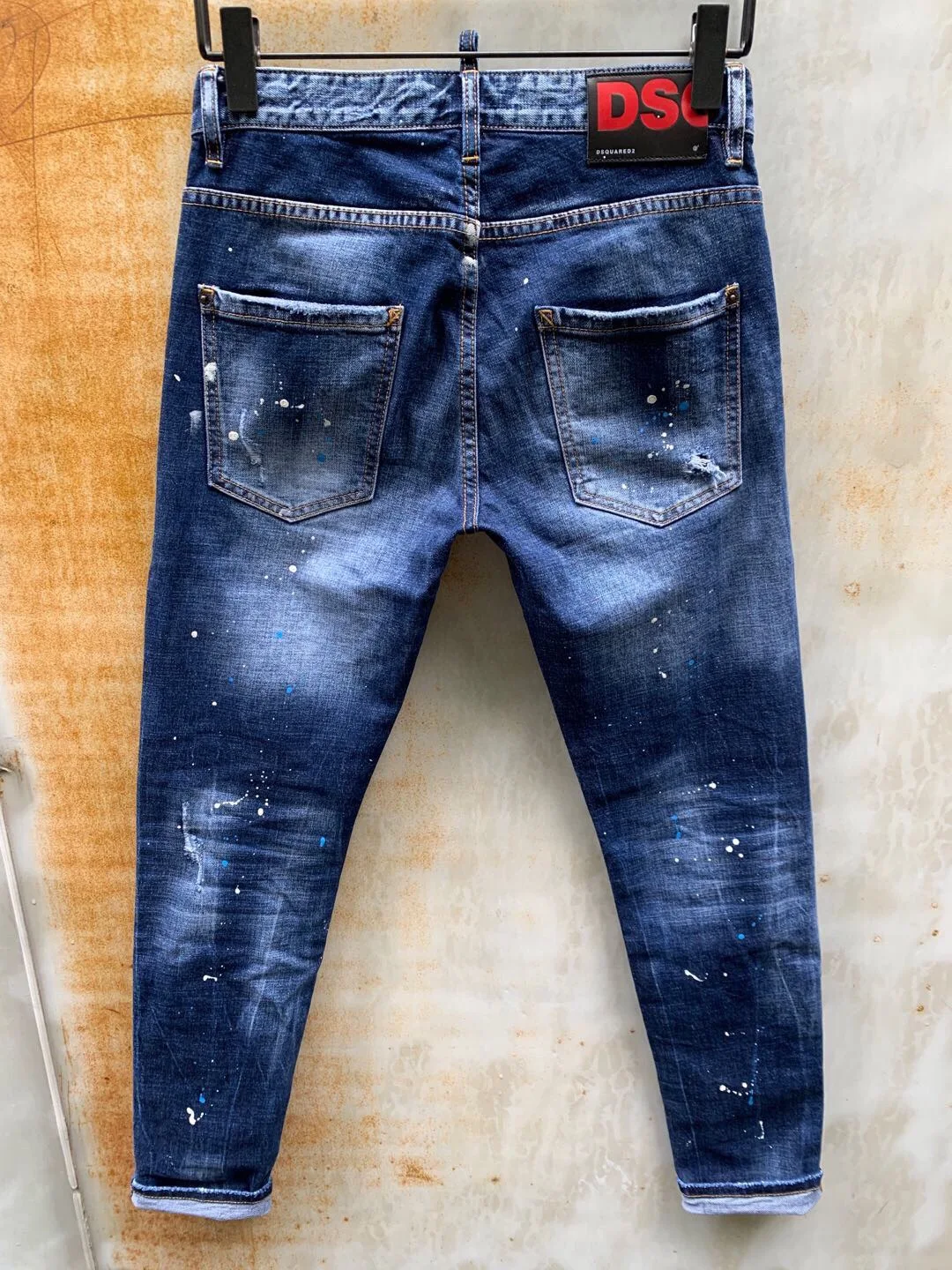 Blue jeans women classic,Authentic,DSQUARED2,Retro,Italian brand ,Women/Men Jeans,locomotive,Jogging jeans,DSQ9113