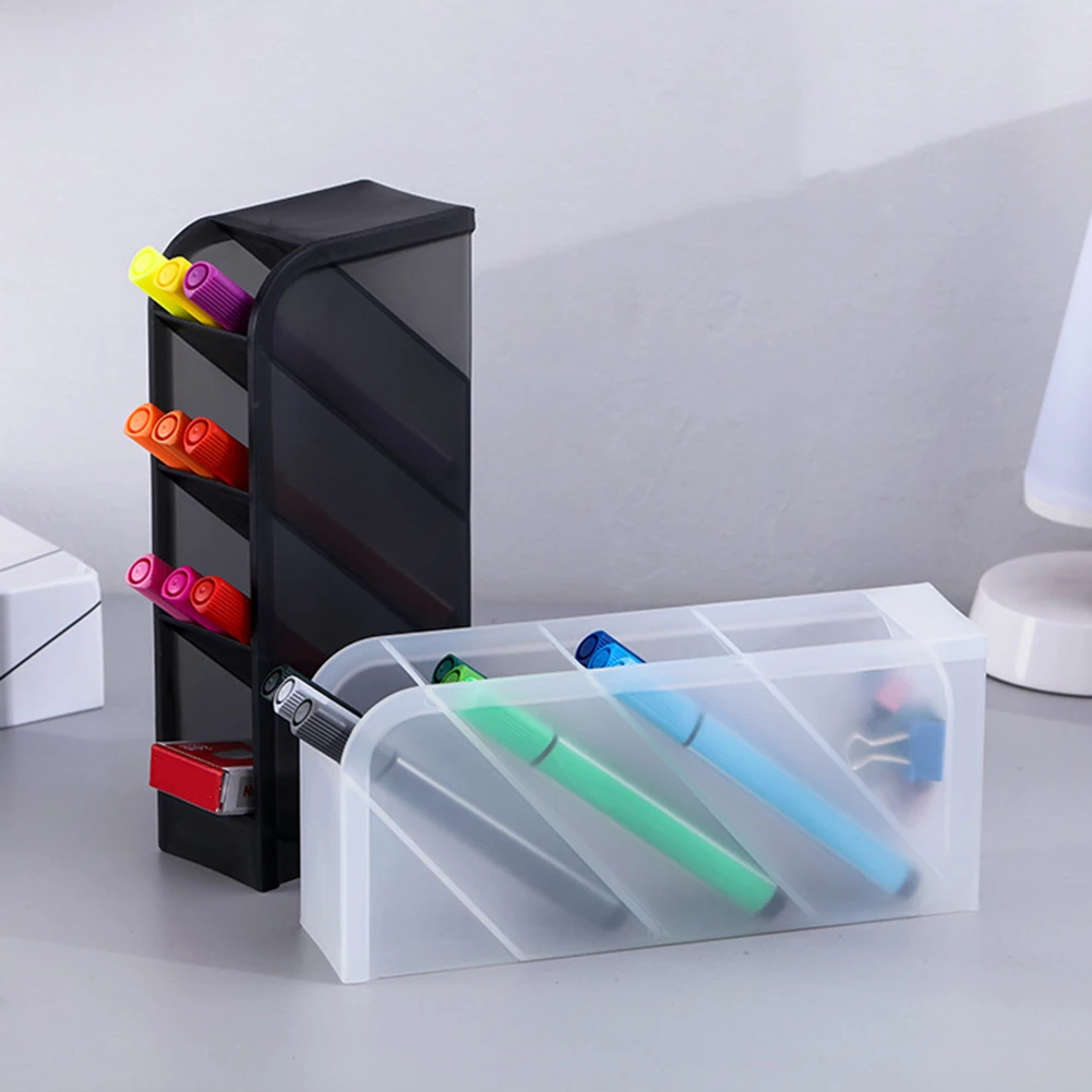 Настольный держатель для ручек 4 сетки карандаш Кисть макияжа органайзер