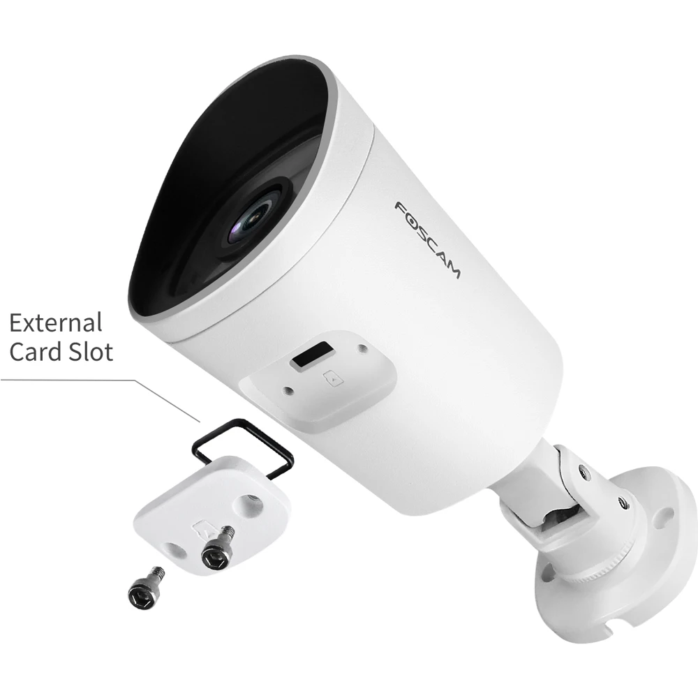 Foscam G2EP FHD 1080P 2MP Открытый PoE безопасности ip-камера-AI обнаружения человека IP66 водонепроницаемый