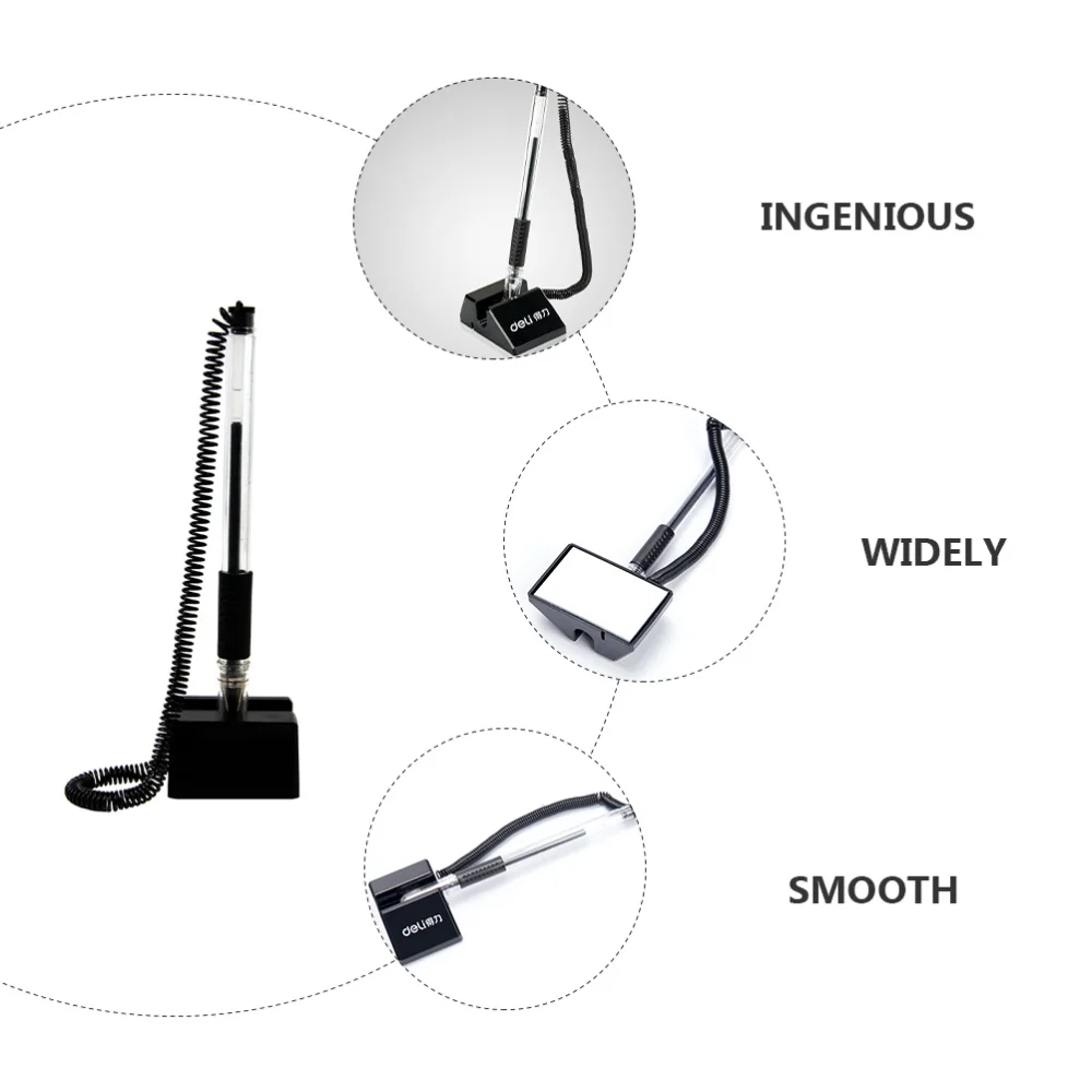 

3Pcs Pens Desktop Pens Bank Table Pens Anti Theft Pens Office Supplies