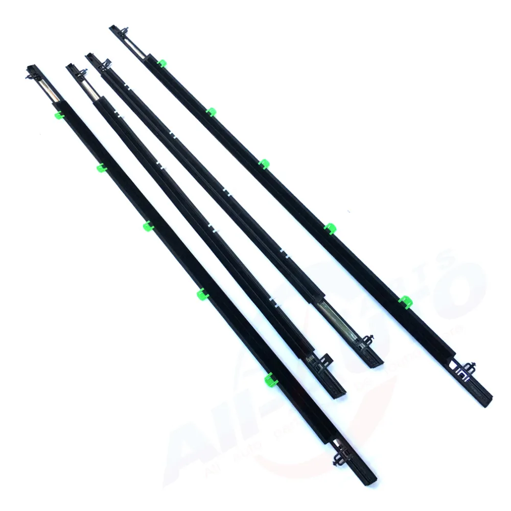 4 шт. фронтальная задняя левая правая хромированная наружная оконная литье