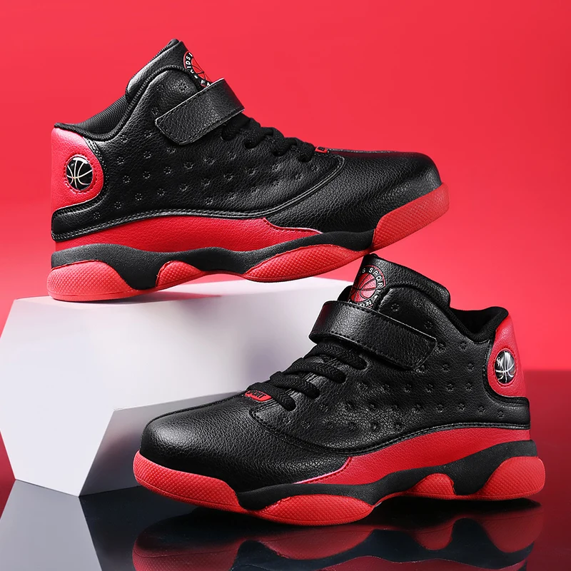 New Kids Basketball Shoes Child Shoes Street Basketball Culture Sports Shoes High Quality Sneakers Shoes for Children EUR 28-39