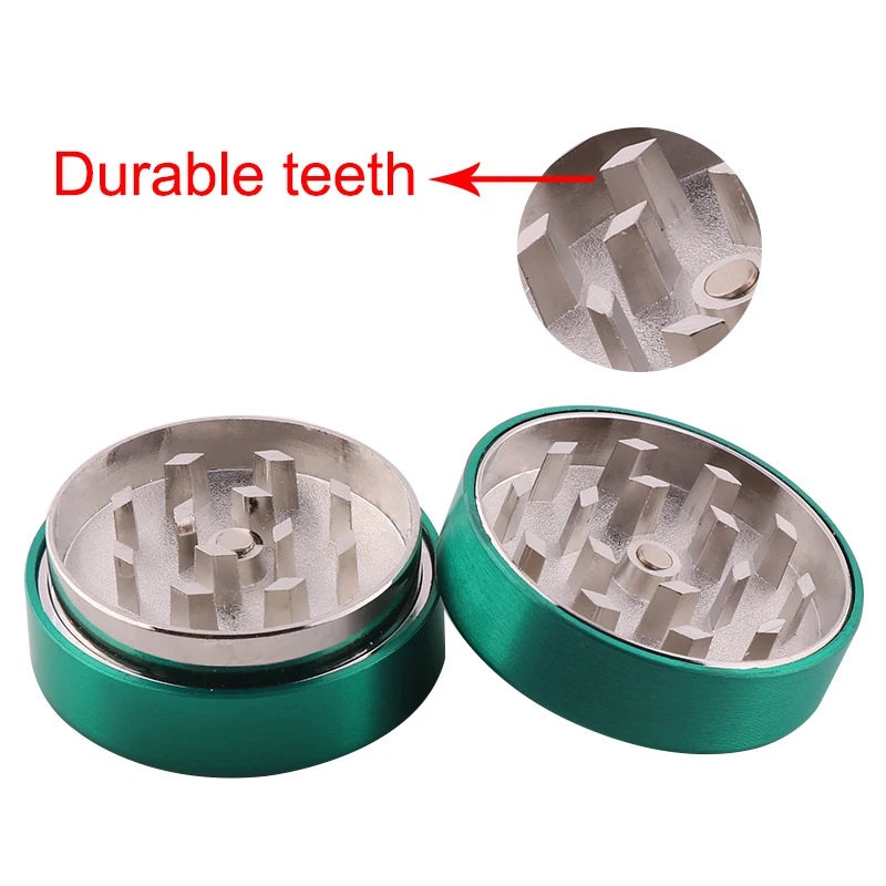 Дробилка из цинкового сплава дробилка для трав и специй двухслойная 45 мм |