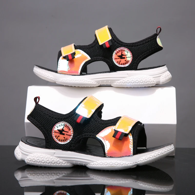 

Summer Kids Shoes Kids Sandals Boys 2021 Fashion Children Sandals for Boys Girls Toddler Baby Breathable Hollow Out Shoes