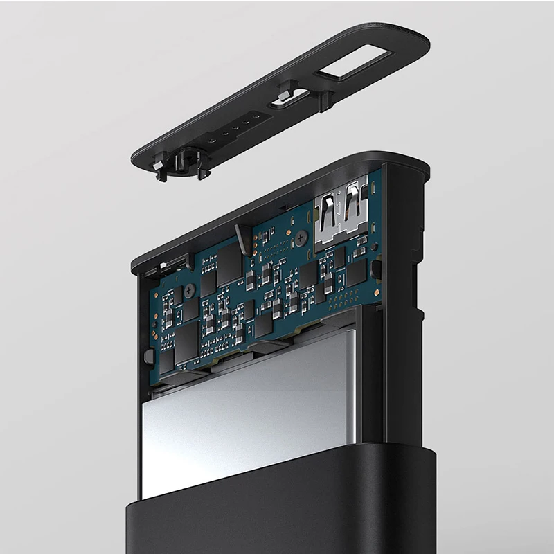 Xiao mi Беспроводной внешний аккумулятор 10000 мАч PLM11ZM usb type C Qi Быстрое беспроводное