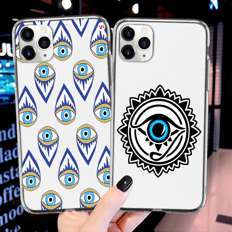 Прозрачный Мягкий ТПУ Забавный чехол для телефона с изображением эстетической