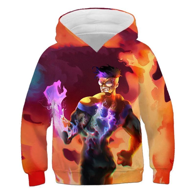 

Cartoon Anime Hulk Hoodies Chlidren's Clothes 3D Print Kids Sweatshirts Boys Super Hero Long Sleeve Girls Autumn Pullover Hooded