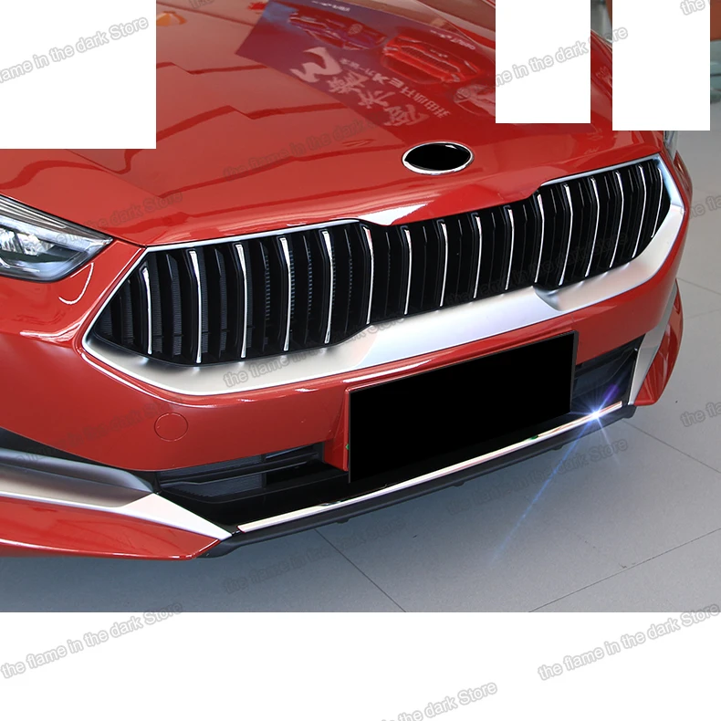 Lsrtw2017 Abs передняя решетка автомобиля бампер капот двигателя Protctive Планки для Kia K3