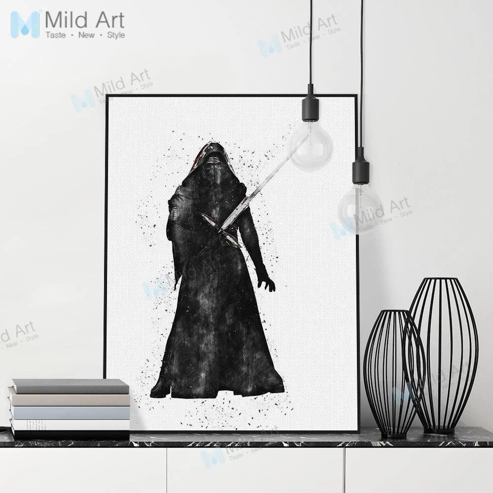 Черно белая современная абстрактная поп пленка плакаты принты скандинавский