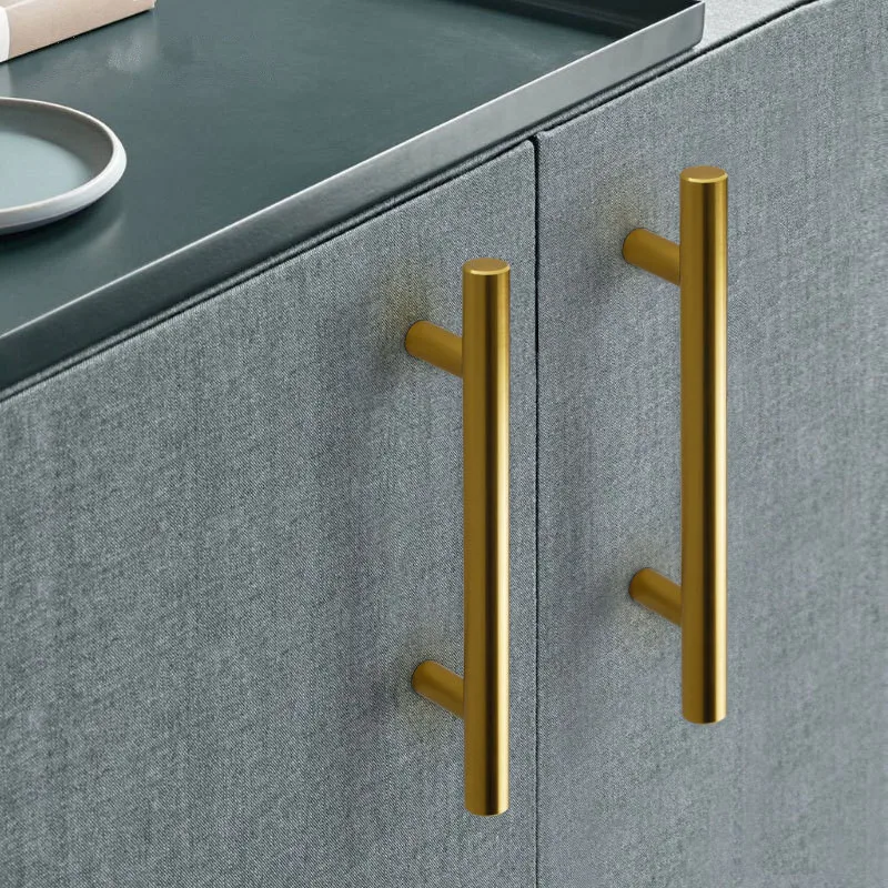 KK & FING алюминиевый сплав Т образная модель ручки для шкафа твердые ящика шкаф