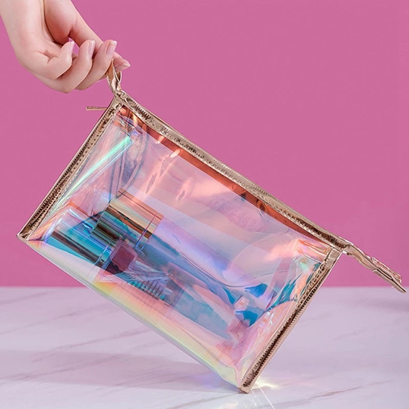 

Transparent Cosmetic Bag Female Storage Bag Waterproof Wash Bag