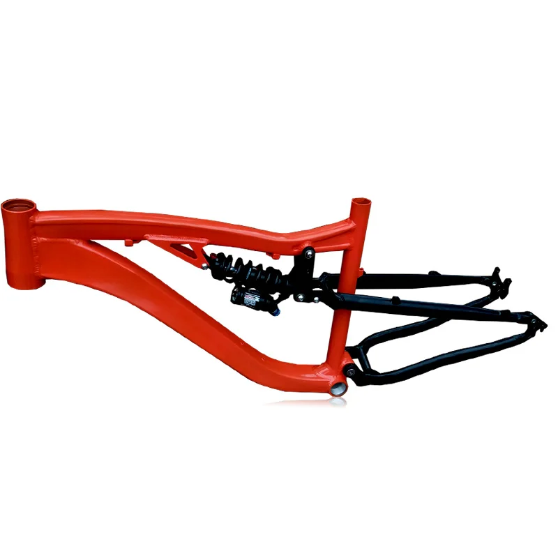 Kalosse Aluminum Alloy Bicycle Frame Custimized 26/27.5 Inches Full Suspension Mountain Bike Frames | Спорт и развлечения