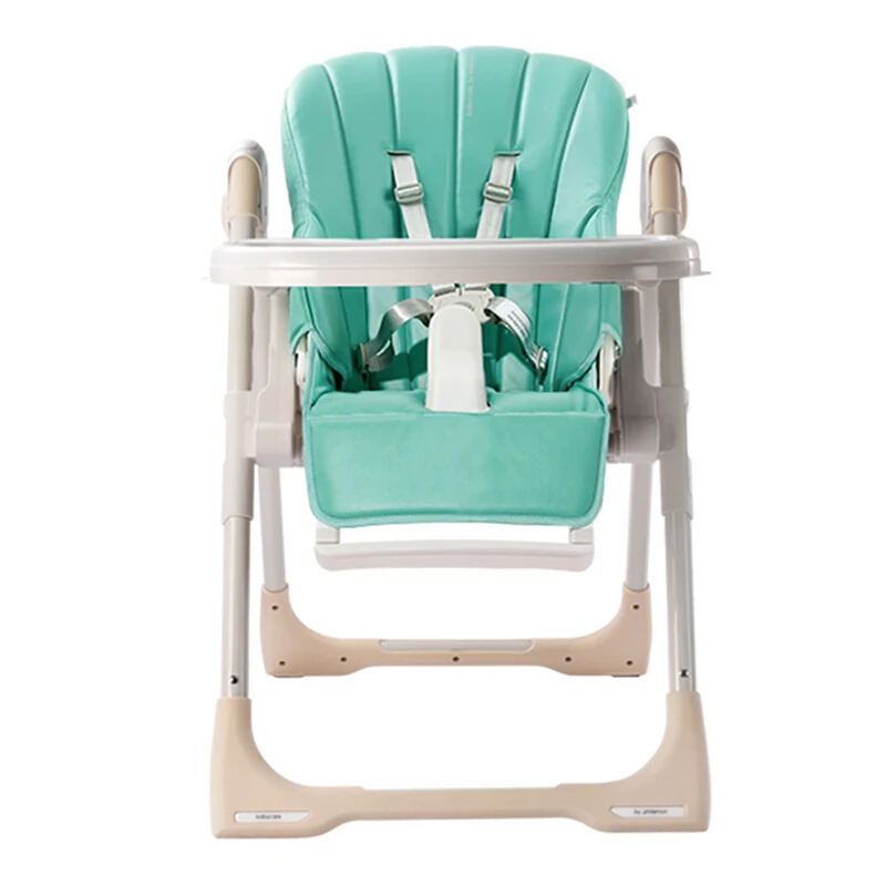 836 Children Dining Chair Multi-functional Portable Foldable Baby Dining Chair 8500 Green