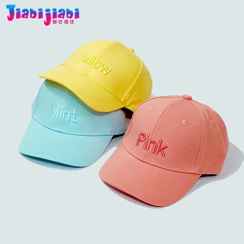 Летняя Детская кепка с козырьком Весенняя тонкая тканевая бейсбольная на
