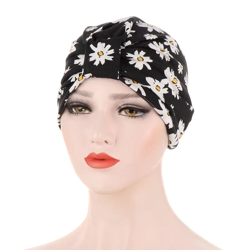 

New muslim cotton turban hijab bonnet arab wrap head turbans for women indian fashion turbans Twist headband turbante mujer