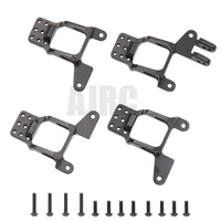 aluminum front rear shock tower hoops bracket shock absorbers mount for 110 rc trax trx 4 trx4 8216 rc crawler car