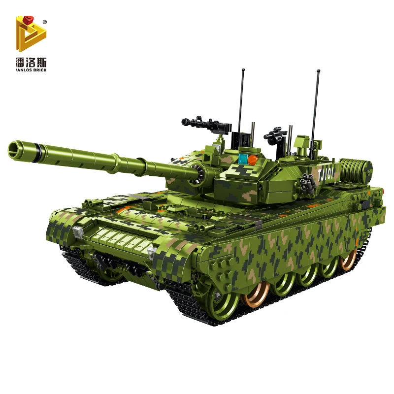 PANLOS 1753 шт. военный Китай 99 немецкий Леопард Израиль модель танка M60 строительные