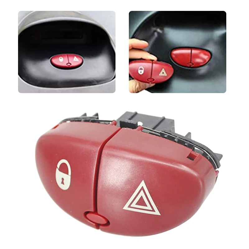 

Dangerous Light Switch Button Hazard Warning Flasher Switch for Peugeot 206 207 Citroen C2 6554L0 96403778JK Accessories New
