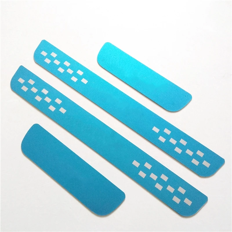 Стайлинг автомобиля полоса на порог Накладка подходит для Citroen C4 Aircross 2011 2012 2013 2014