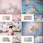 Новорожденный ребенок фотография фон для студийной съемки под заказ детских празднований дня рождения фон для фото на вечеринке детские фоны для фотостудии