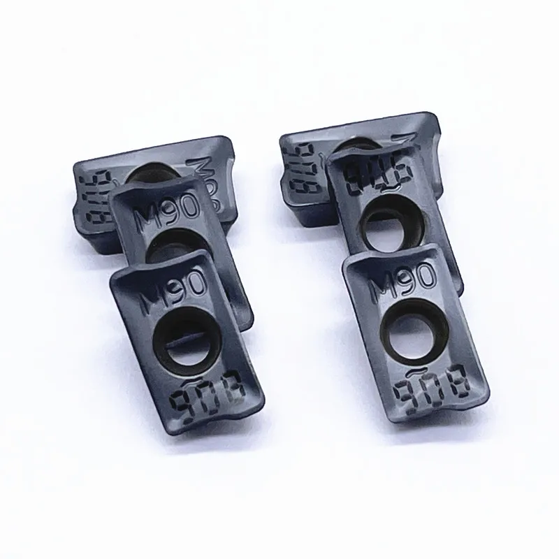 10 шт. HM90 APKT1003PDR IC908 фреза токарный инструмент для ЧПУ APKT 1003 торцевая APKT1003PDER станок