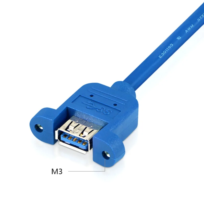 50 шт./лот 60 см/100 см/180 см/300 см USB3.0 B мама USB 3 0 папа Удлинительный кабель для
