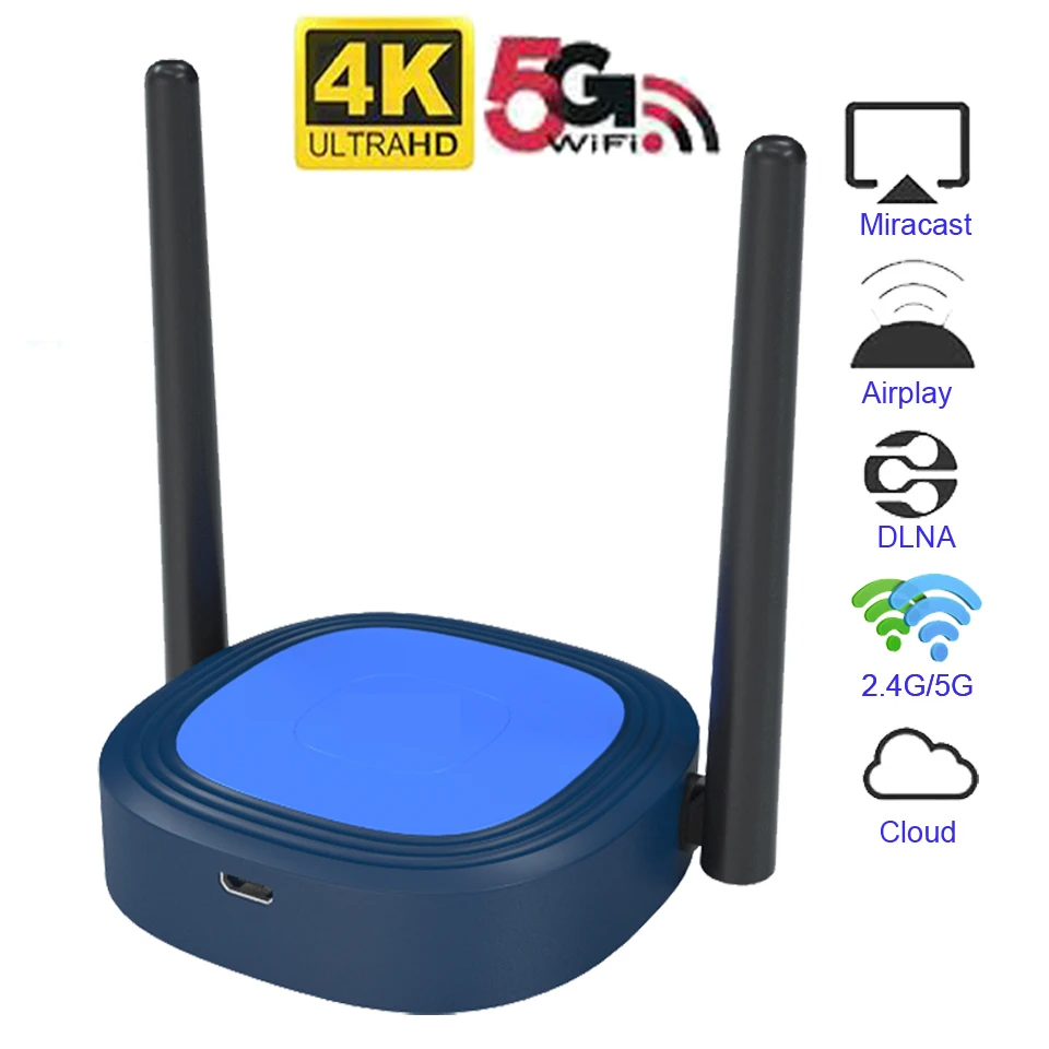 Mirascreen X13 Miracast 5G 4K беспроводной для DLNA AirPlay mirror HD TV приемник Wi Fi дисплей ключ игры IOS