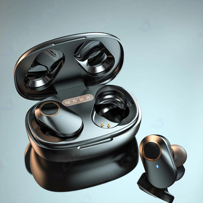 

TWS Bluetooth 5.0 Earphones Wireless Headphones With Mic Sports Waterproof Wireless Headsets Noise Canceling Zero Delay Earbuds