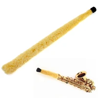 durable alto saxophone cleaner yellow soft fiber brush alto sax cleaning tools woodwind musical instruments parts accessories