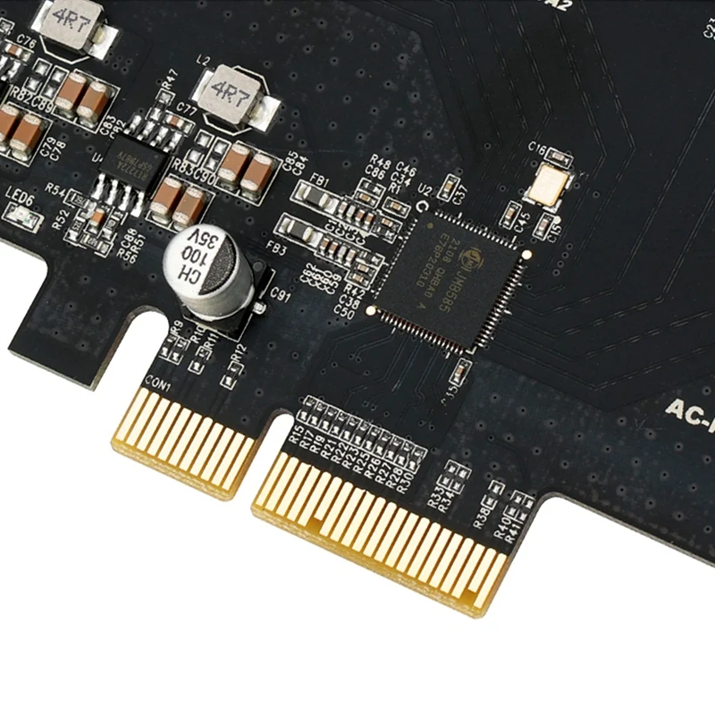 

SATA Riser Card JMB585 PCIE to SATA3.0 Expansion Card 5 Port SATA Adapter Hub for PCI E X4/X8/X16
