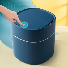 Mini Trash Can Household Garbage Basket Tabletop Trashcan Storage For Kitchen Sitting Room Small Waste  Dustbins