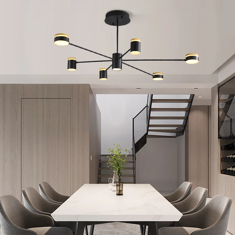 MDWELL Nordic led Pendant Lights For Living Bed Dining Room Shop hanglamp industrial lamp Postmodern Lamp light fixtures |