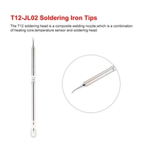 t12 jl02 soldering iron tips welding solder rework station heat pencil tips soldering station rapid heating tool