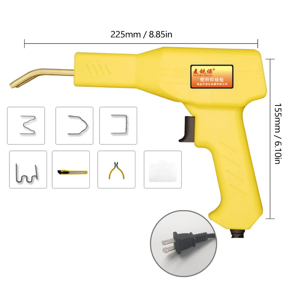 

Handy Plastic Welder Garage Tools Hot Staplers Machine Staple PVC Plastic Repairing Machine Car Bumper Repair Hot Stapler