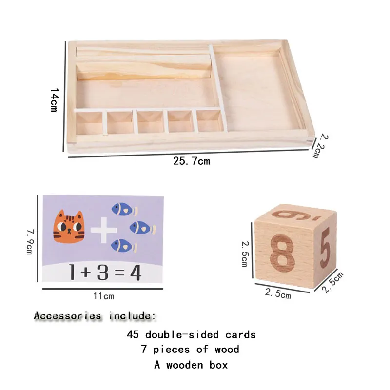 

Montessori Toys For Kids English Spell Words Math Arithmetic Early Learning Educational Toys For Children Wooden Montessori Game