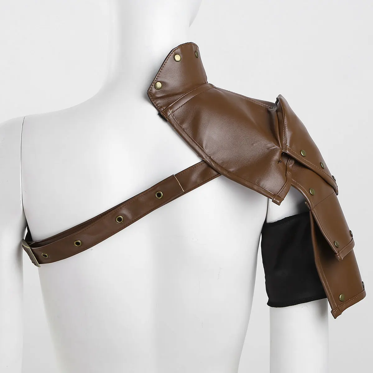 Iiniim Готический стимпанк стиль Клубная одежда из искусственной кожи заклепки