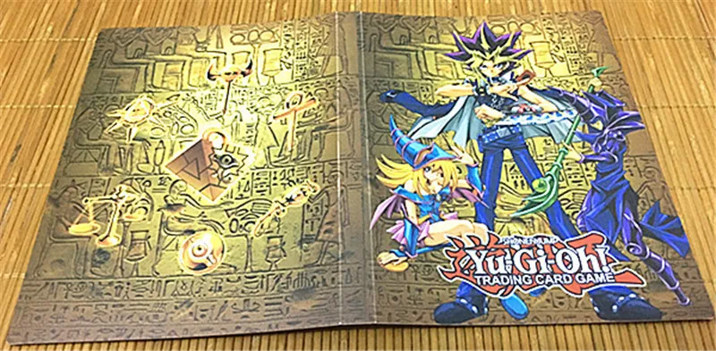 Yu Gi Oh карточная Коллекция Книга для хранения карт отделка аниме карты детские игрушки игра мастер детская карточная книга