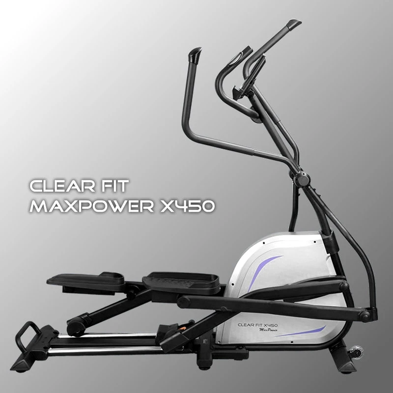 Elliptical trainer Clear Fit MaxPower X 450 exercise machine gym fitness equipment | Спорт и развлечения