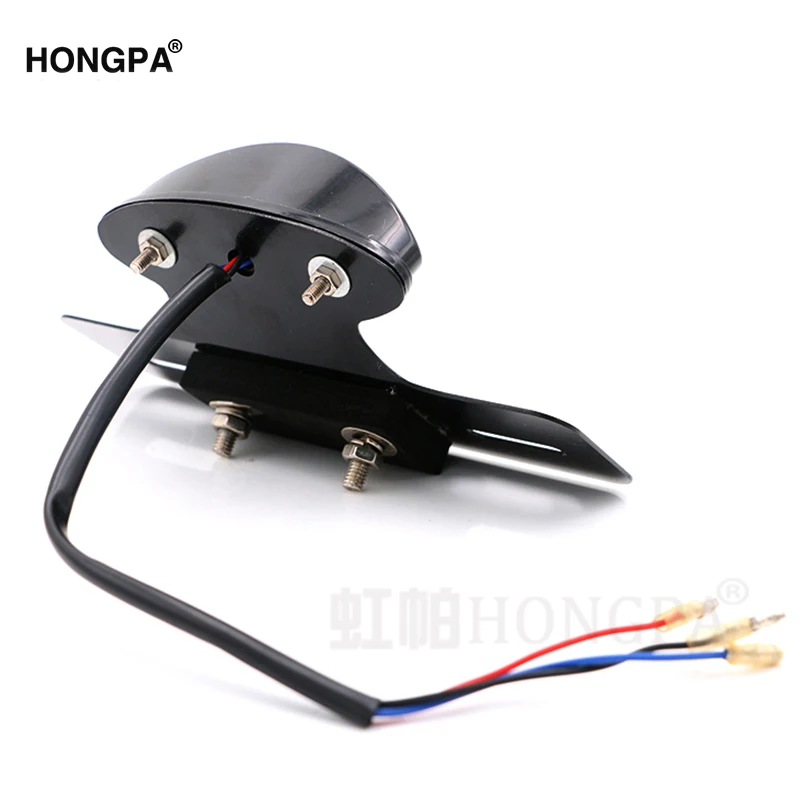 Прозрачный/красный/дымчатый мотоциклетный задний светильник универсальный