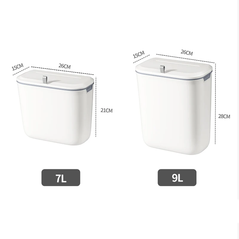 Кухонный мусорный бак настенный бытовой туалет с крышкой ванная комната