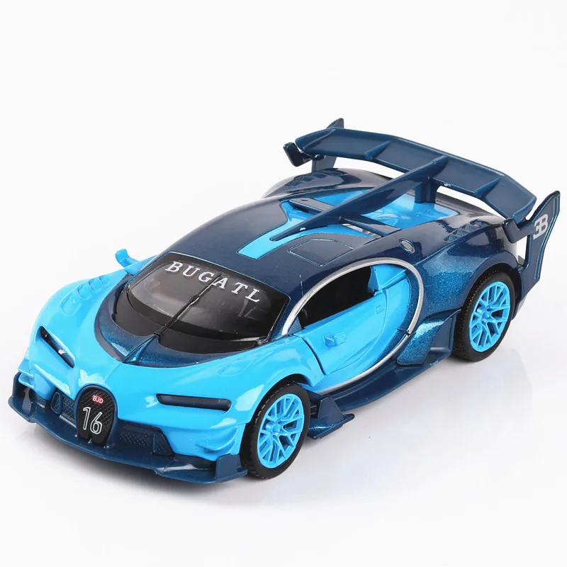 Модель автомобиля Bugatti Veyron GT металлический сплав в масштабе 1:32 литые автомобили