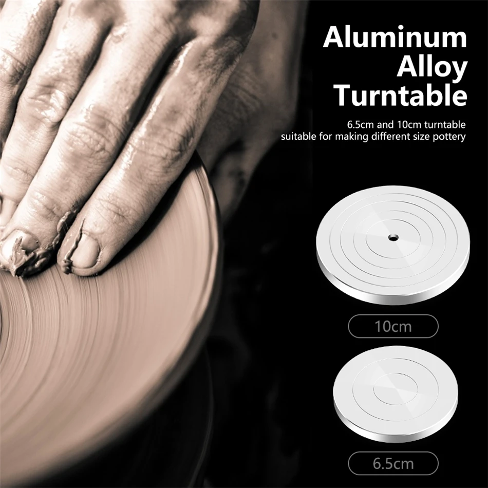 

Electric Pottery Wheel Forming Machine DIY Clay Tool Mini Pottery Wheel MachineTray for Ceramic Work Ceramics Clay Art Craft