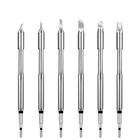 Высококачественные наконечники для паяльника C245, 6 типов I IS K SK 2C 2.4D, без свинца, для паяльной станции, ручные наконечники для паяльника