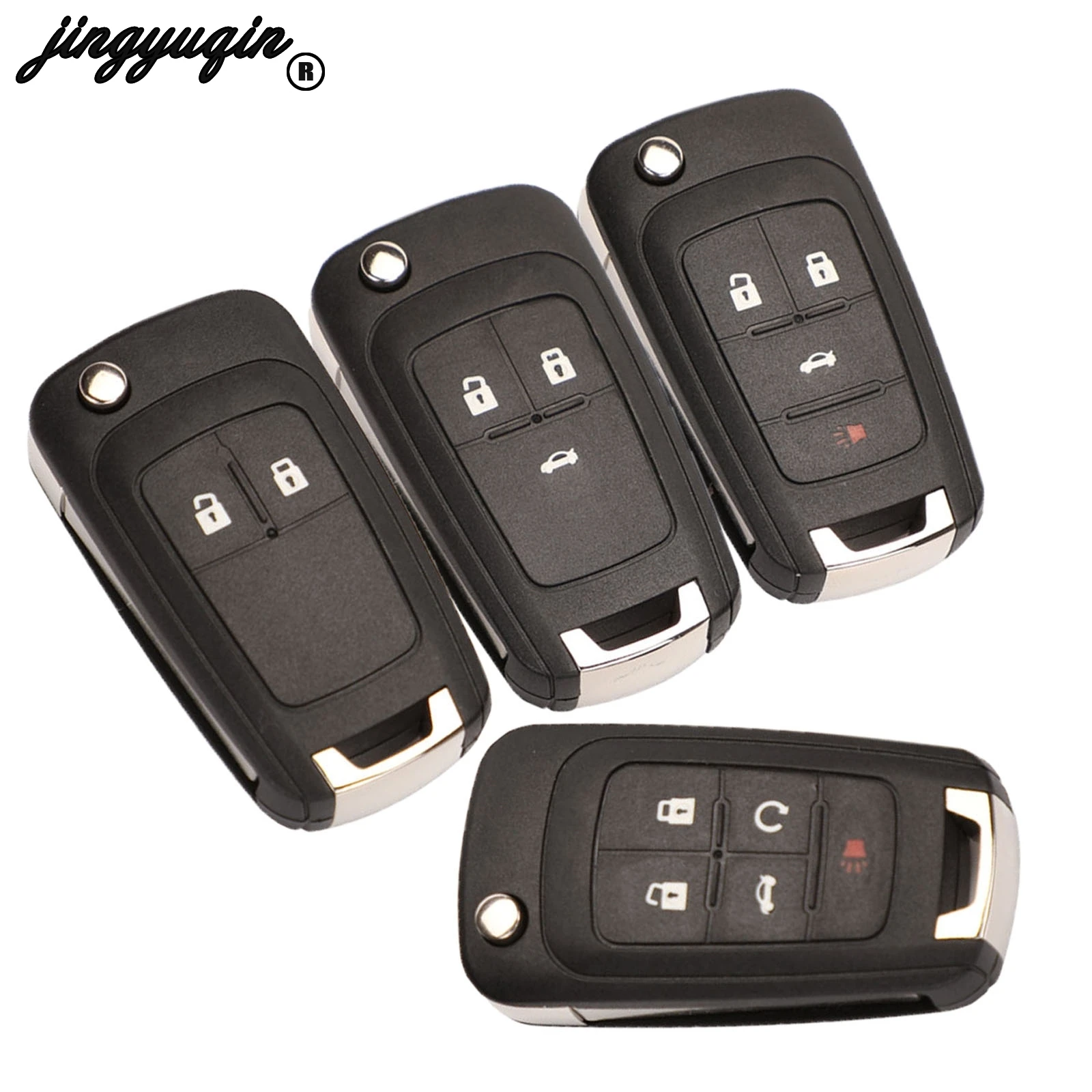 Jingyuqin 2/3/4/5 BTN складной чехол для автомобильного ключа OPEL VAUXHALL Insignia Astra Buick HU100