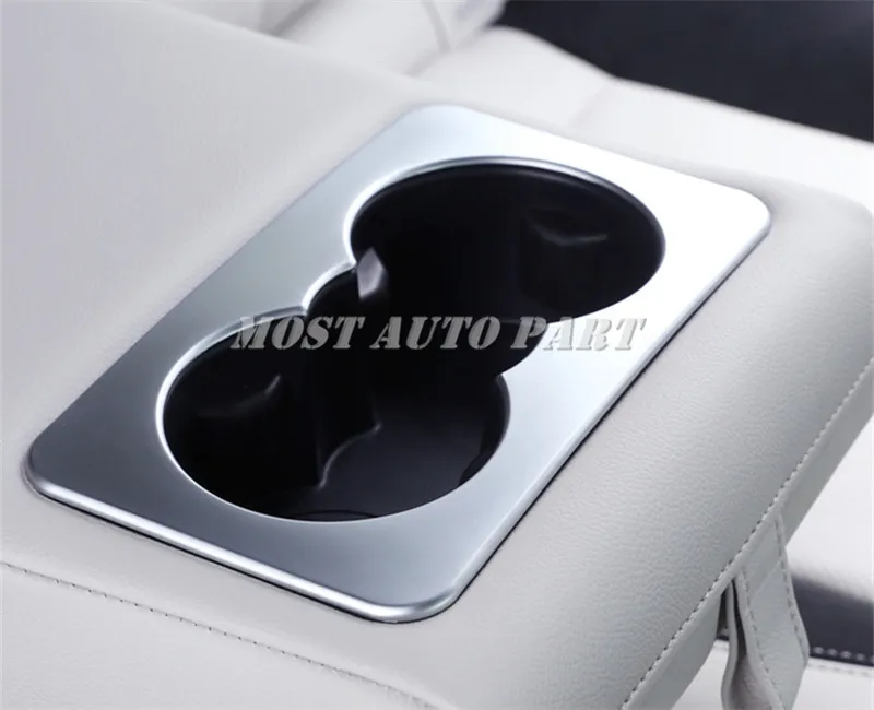 

Inner Rear Seat Water Cup Holder Trim Cover For Land Rover Range Rover Velar 2017-2021 Car accesories interior Car Trim