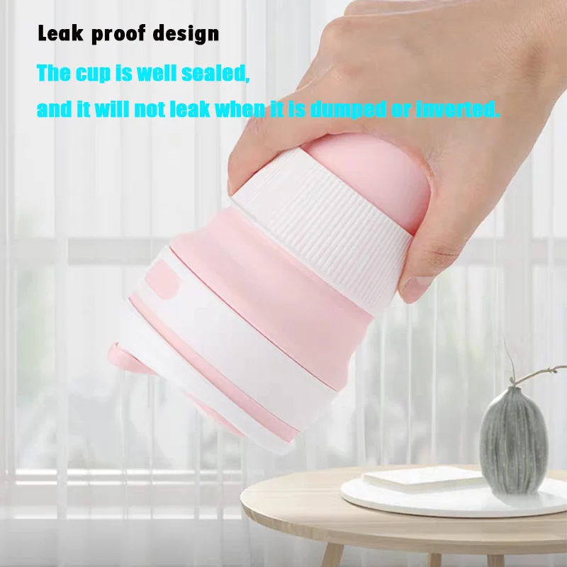 Складная портативная силиконовая телескопическая Питьевая кофейная чашка
