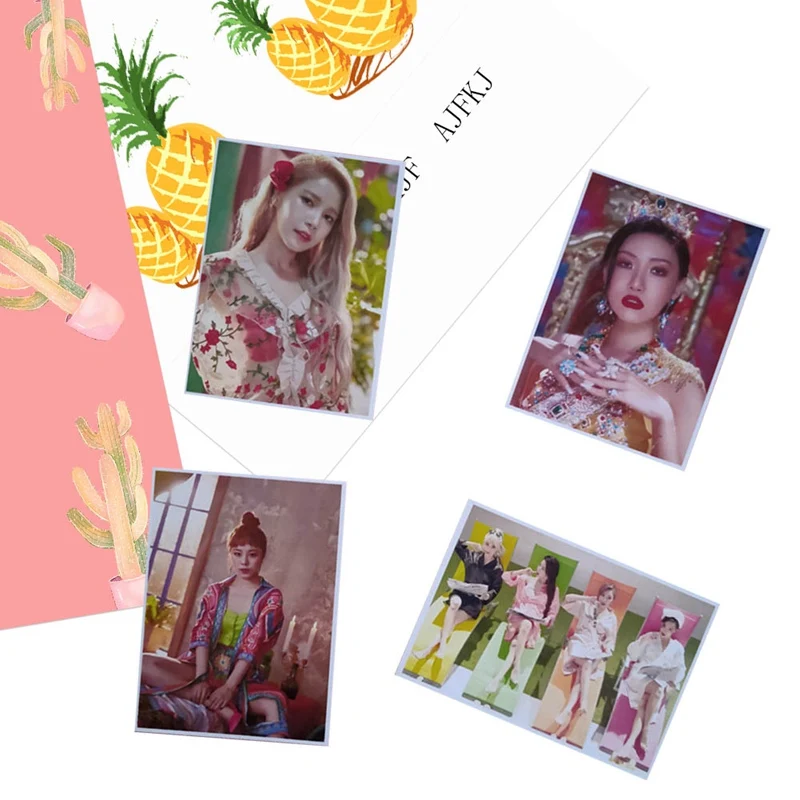 MAMAMOO альбом реальности в черном цвете самодельные Бумага ЛОМО карта фото плакат HD