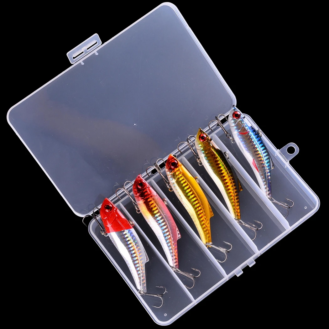 

27g VIB Jig Wobbler Metal Baits Fishing Lure Vib Hard Bait Jigging Lure Crankbait Bass Perch Lure Ece Winter Fishing Bait